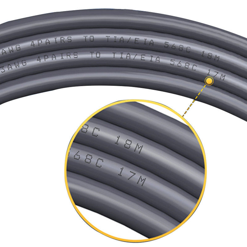 UTP Cat6 شبكة و كابل LAN 305M الطول 23 AWG الحجم 23 AWG