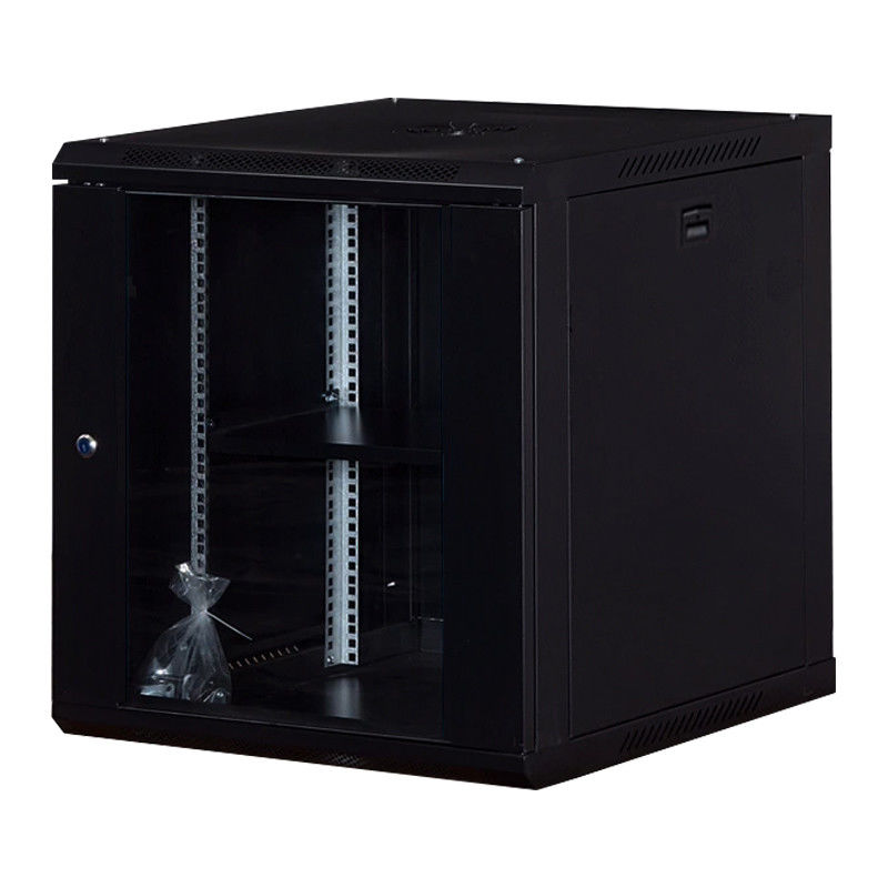 خزانة شبكة مثبتة على الحائط للخزن الآمن خزانة بيانات مثبتة على الأرض