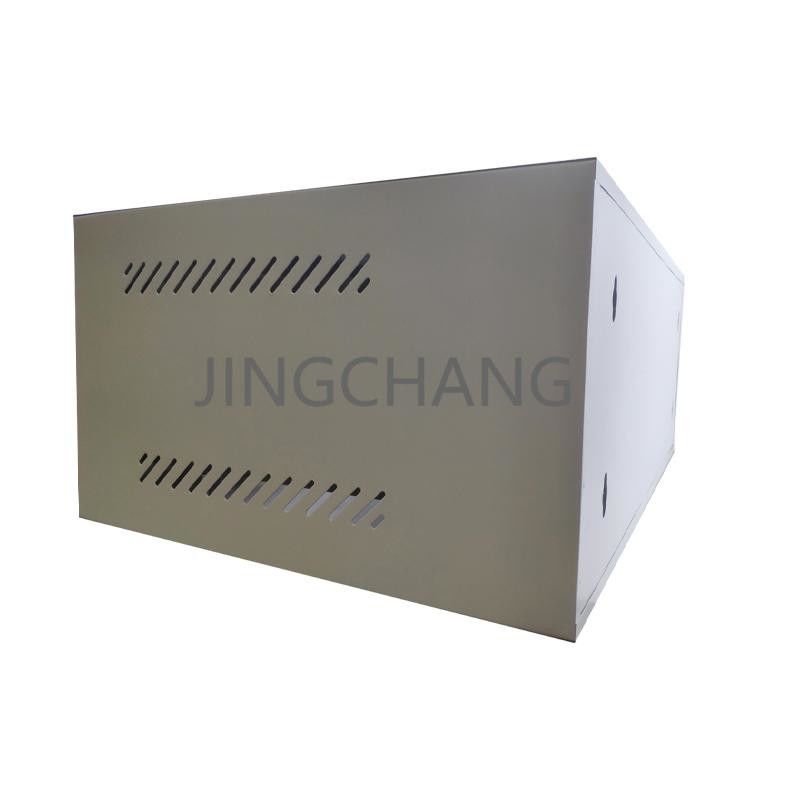 التحكم في درجة الحرارة 6U رف الشبكة مع التهوية بمساعدة المروحة لمراكز البيانات