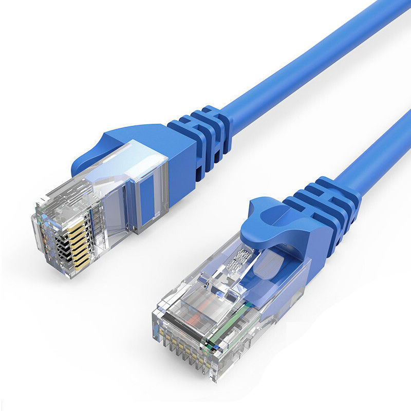 موصل مطلي بالذهب UTP BC CCA Cat5e Patch Cord للألعاب