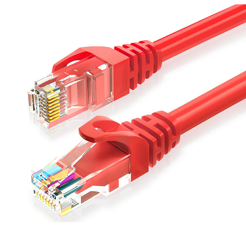 موصل مطلي بالذهب UTP BC CCA Cat5e Patch Cord للألعاب