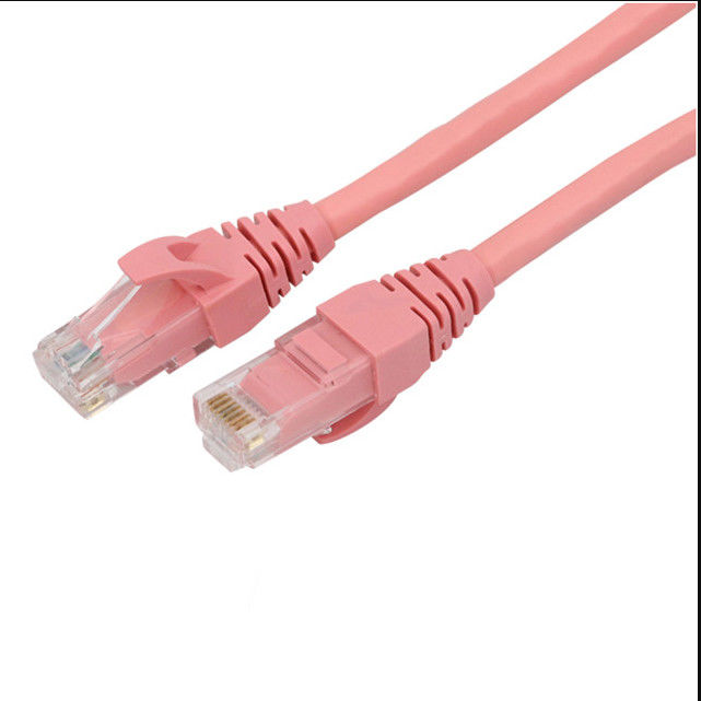 كابل RJ45 1 متر Cat5e ، كابل تصحيح إيثرنت Cat5e لنظام شبكة LAN