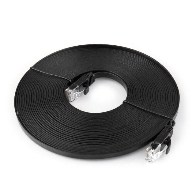 LSZH مودم النحاس العاري UTP 4 أزواج كابل RJ45 Cat6 ، 20 سم كابل التصحيح Cat6