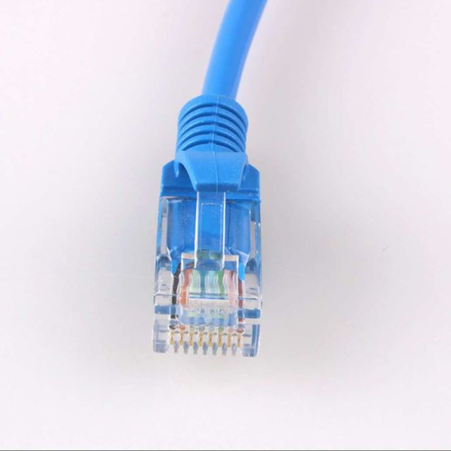 أطوال مختلفة من RJ45 إلى RJ45 UTP 24AWG Cat6 Patch Cord 4 أزواج 8P8C