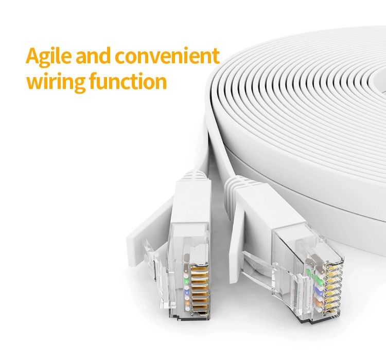 24AWG FTP UTP Cat6 Patch Cord ، Amp Patch Cord Cat6 للإيثرنت