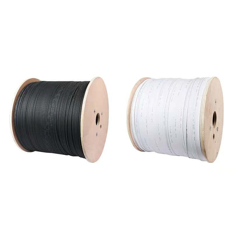 GJYFXCH G657A G652D 1 Core 2 Core FTTH Drop Cable ، كابل الألياف البصرية إيثرنت
