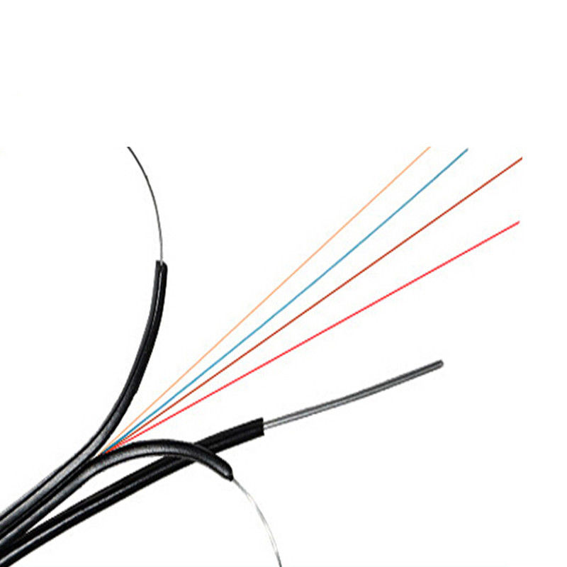 2 كور ذاتي الدعم أسلاك الفولاذ كابل الألياف البصرية إسقاط FTTH GJYXCH