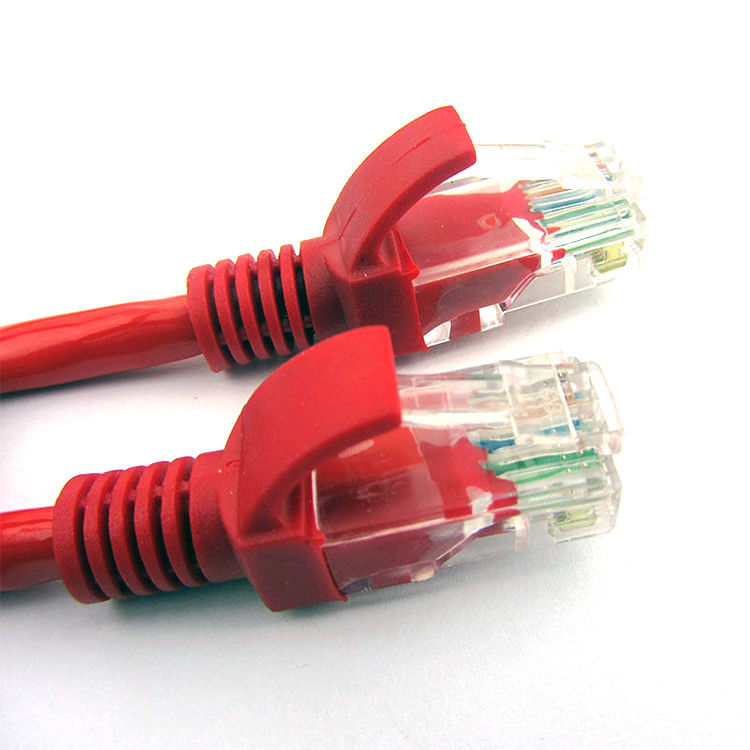26AWG Bare Copper PVC LSZH 3M 5M 10M Network Patch Cord