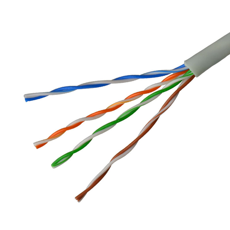 305M Cat5 Network Roll UTP Cat5e Lan Cable رمادي اللون