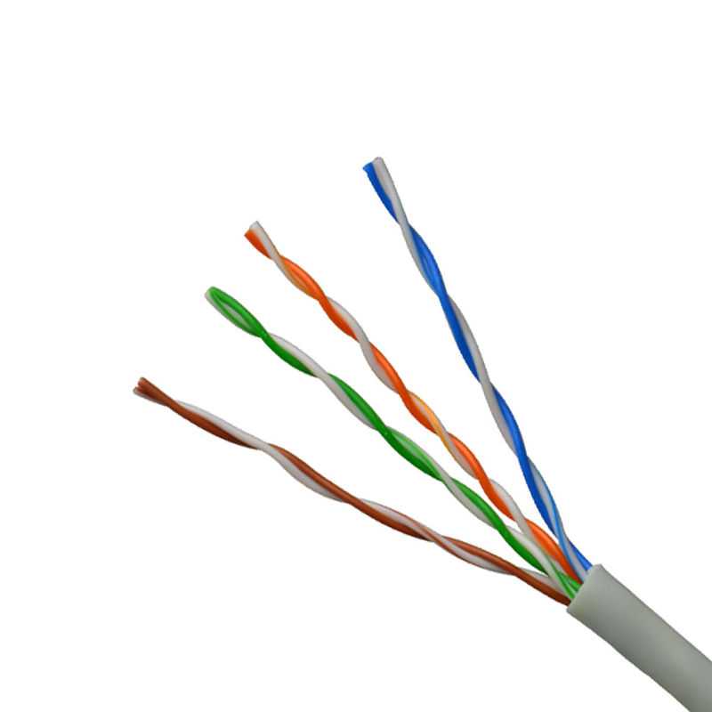 305M Cat5 Network Roll UTP Cat5e Lan Cable رمادي اللون
