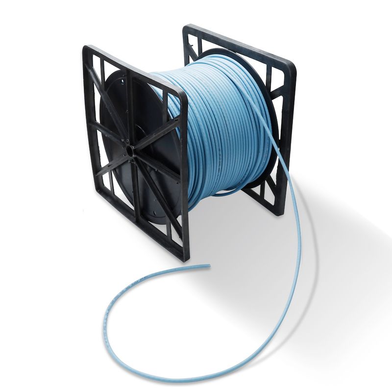 البرتقالي Cat6 Lan Cable 4 أزواج من النحاس العاري أو صندوق سحب CCA 1000ft