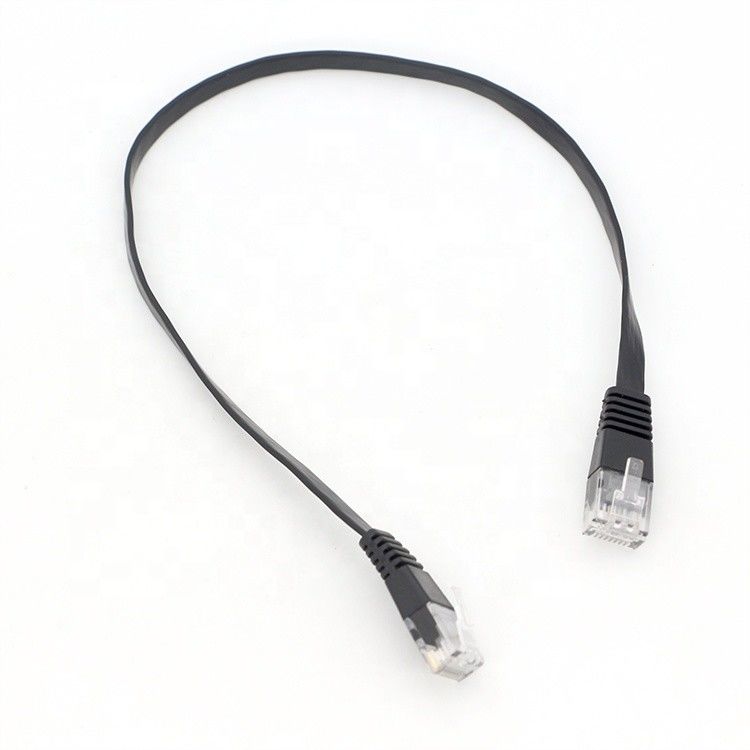 3M 5M 10M Network Lan Cable الصناعي Cat5 Cat6 Cat7 Cat8 سلك التصحيح المسطح