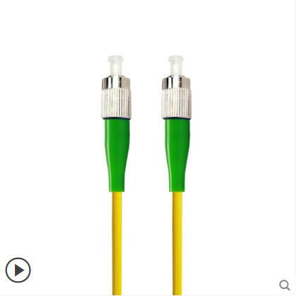 سلك تصحيح الألياف البصرية FC / APC إلى FC / APC Simplex Single Mode 3M