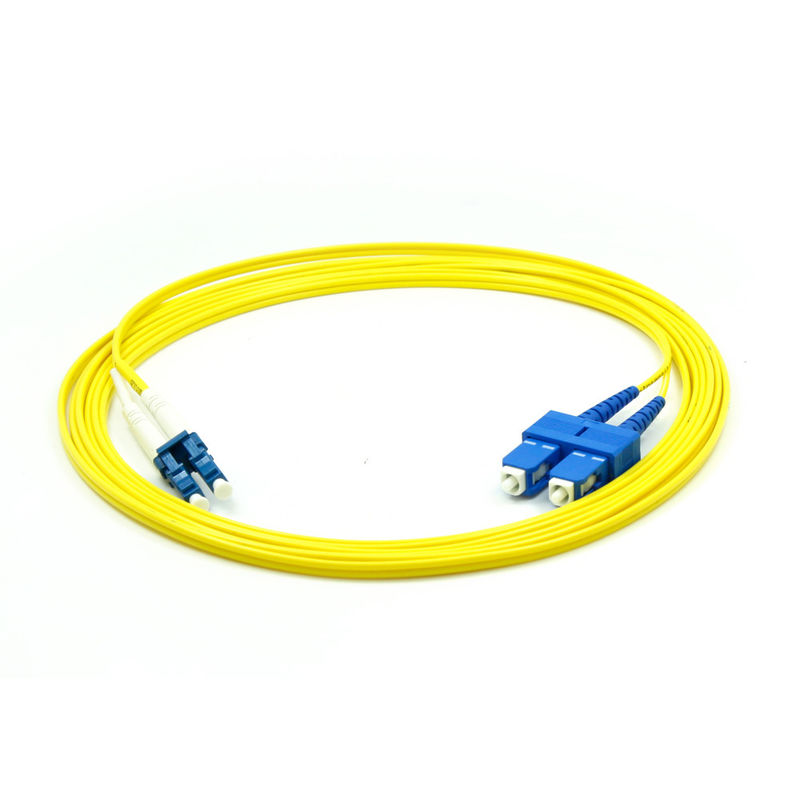SC UPC FC LC SM G652D G657A كابل التصحيح الحبل ضفيرة SC 12 الأساسية الألياف البصرية التصحيح الحبل