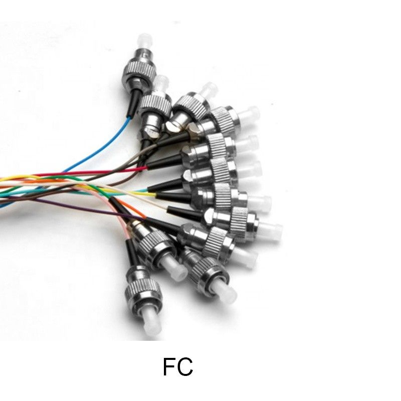 SC UPC FC LC SM G652D G657A كابل التصحيح الحبل ضفيرة SC 12 الأساسية الألياف البصرية التصحيح الحبل