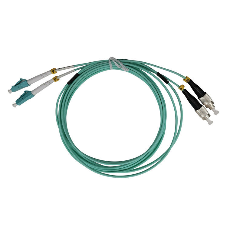 سلك التصحيح OM3 LC / UPC-FC / UPC MM DX 2.0mm LSZH