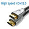 كبل HDMI نحاسي 48 جيجابت في الثانية مع غلاف من سبائك الزنك لـ 8 K 60Hz 4K 120Hz
