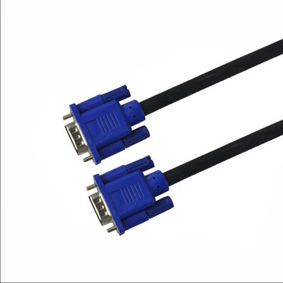 ذكر متحد المحور إلى ذكر 3 + 6 كابل VGA إلى VGA مع نوى الفريت